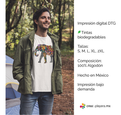 Imagen 4 de 4 de Playera Cartoon - Unisex - Bola 8 Graffiti