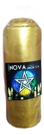 Velón Dorado Y Plata