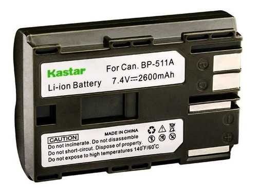 Bateria Kastar Bp-511a, 50d Eos, 300d Eos ,kiss Fv300, Fv40
