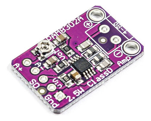 Módulo Amplificador De Áudio 2,5w Pam8302a Pam8302 Cjmcu-832