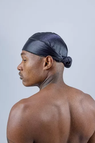 Bandana Durag Tradicional Preta TUG Brasil Original - TUG Brasil