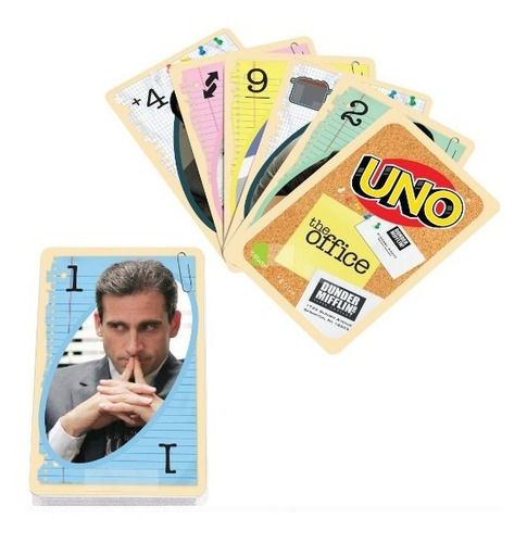 Imagen 4 de 5 de Uno The Office Juego De Cartas