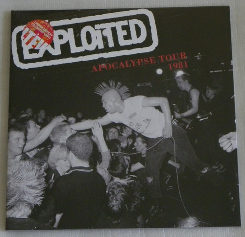 The Exploited Apocalypse Tour 1981 Lp Totally Dogs Beat