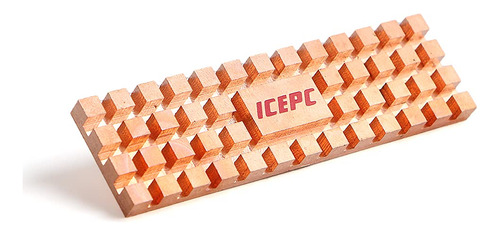 Icepc M.2 2280 Ssd Pure Copper Disipador Calor Almohadilla