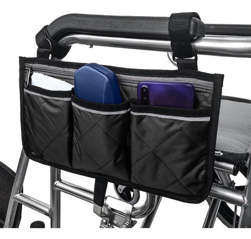 Bolsa Multifuncional P/reposabrazos De Silla D/ruedas, 1 Pza
