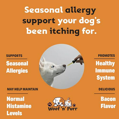 Alivio Natural Para Alergias En Perros - 1 Fl Oz