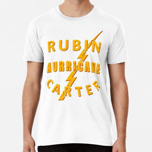 Remera Rubin Hurricane Carter Boxeo Algodon Premium