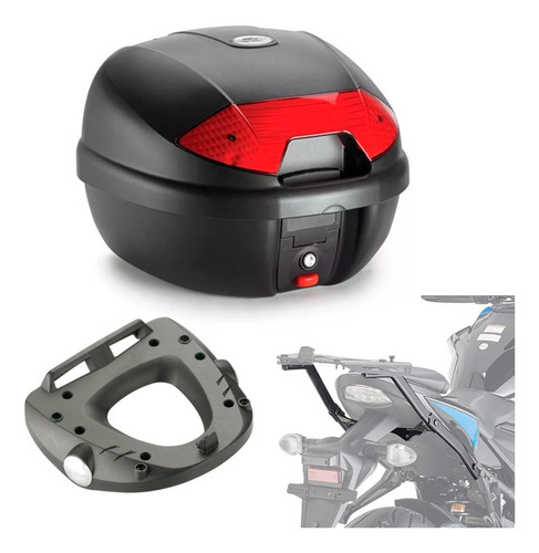 Baul Trasero 30 L Con Soporte Suzuki Gsx S 750 2017 A 2021