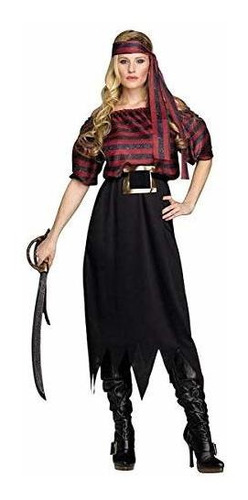 Fun World - Pirate Maiden Adult Costume