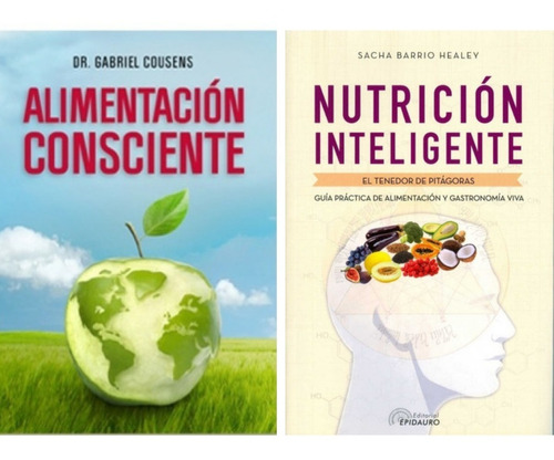 2 Libros Alimentación Consciente + Nutrición Inteligente 