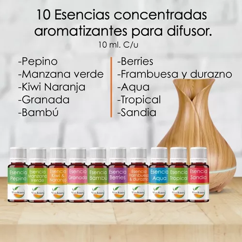 Esencias para humidificador 10ml