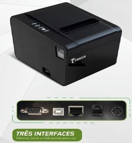 Imagem 4 de 7 de Impressora Termica Nao Fiscal Tanca Tp650 Usb Rede Ethernet