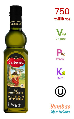 Aceite De Oliva Extra Virgen Kosher - Carbonell Privilegio