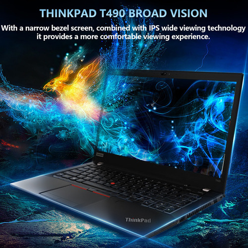 Lenovo Thinkpad T490 Intel Core I5 8365u 16gb Ram 256gb Ssd (Reacondicionado)