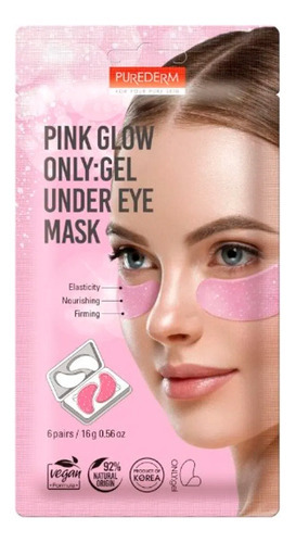 Mascarilla Para Contorno De Ojos Gel Pink Glow Purederm