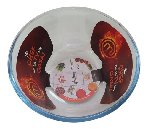Imagen 2 de 2 de Bowl Ensaladera Hudson De Vidrio De 23 X 11 Cm Masterchef