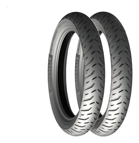 Par Pneu Ybr 125 80-100-18 + 100-90-18 (+largo) Michelin