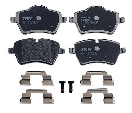 Balatas Bajos Metales Delanteras Mini Cooper Paceman 13-16