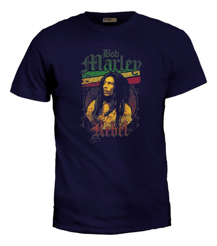 Camiseta 2xl - 3xl Bob Marley Reguee Estampado Jamaica Zxb 