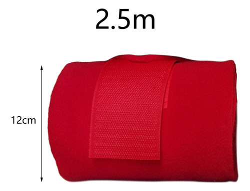 Set De 4 Vendajes For Piernas De Caballo, Forro Polar Suave