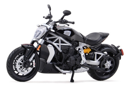 Moto Ducati X Diavel S 1:12 Maisto Motocicleta Color Negro