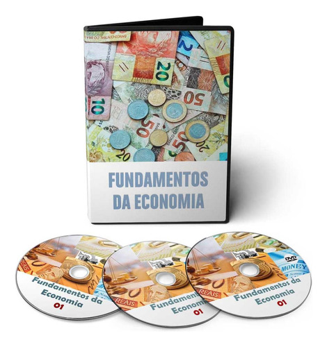 Fundamentos De Economia - Videoaula Com Professor - 3 Dvds