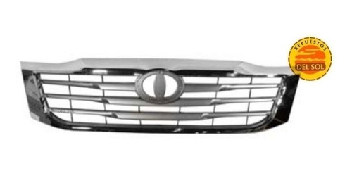 Mascara Toyota Hilux Vigo 2011 2015 Cromo Gris