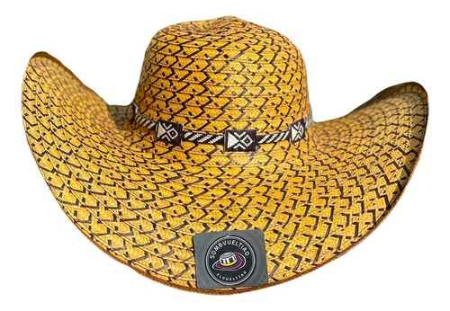 Sombrero Exclusivo 21 Fibras Fino Diseño A Mano