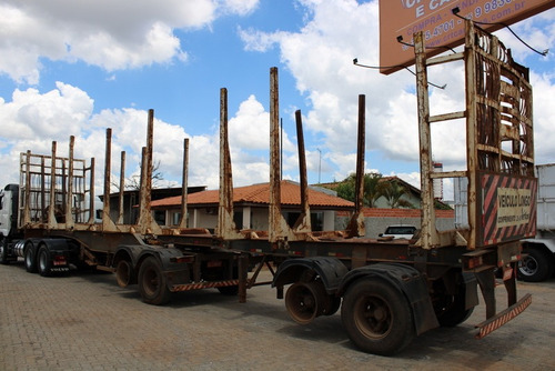 Carreta Bitrem Florestal - Transtora C