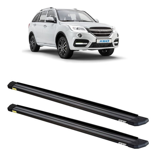 Estribo Plataforma Aluminio Slim Lifan X60 2017 2021