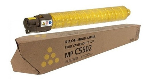 Cartucho De Toner Amarillo Ricoh Mp C4502/mp C5502