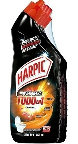 Limpiador Harpic Power Ultra 3 Piezas 750ml C/u Original