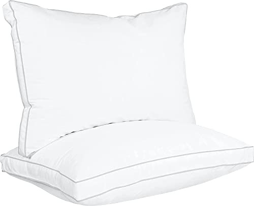 Almohadas Premium Con Refuerzo Queen Size 45 X 66 Cm 2 Pzs