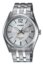 Comprar Reloj Casio Ltp-1335d-7av Plateado Unisex Color Del Fondo Plateado Color De La Correa Plateado Color Del Bisel Plateado