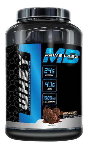 Whey 2w (isolado E Concentrado) - Mb Prime Labz - 900g Sabor Brigadeiro