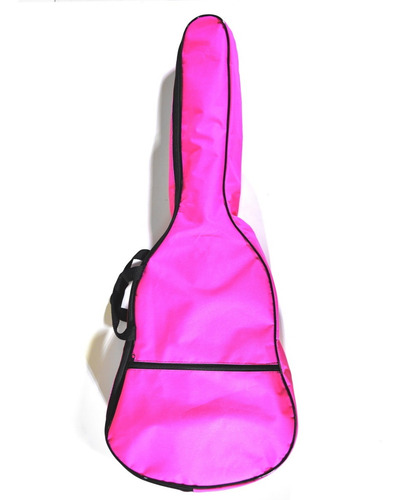 Imagem 3 de 3 de Capa De Violão Classico Em Nylon Rosa R1634
