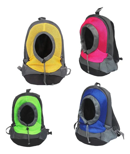 Bolso Mochila Transportadora De Mascotas Para Perros Y Gatos