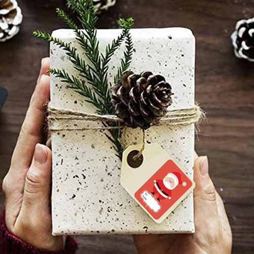 250 Uds Pegatinas Navideñas Sobres Sellos Etiquetas