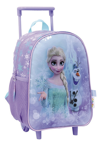 Frozen Mochila 12 Carro Hielo Lila