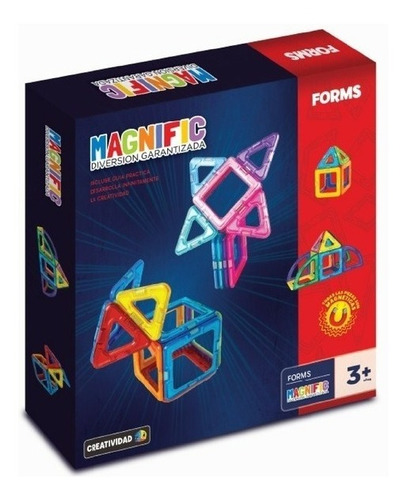 Magnific Forms Bloques Magnéticos 16 Piezas Juego Didáctico