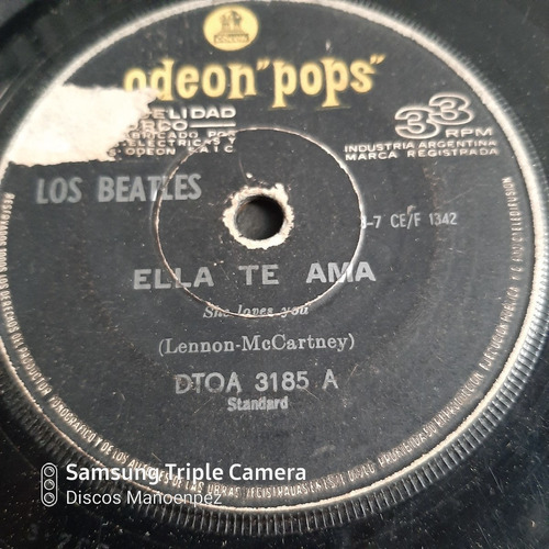 Simple Los Beatles Odeon Pops 3185 C16