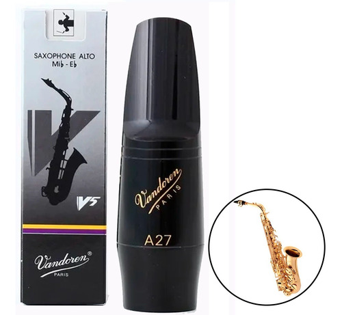 Boquilha Para Sax Alto V5 A27 - Sm414 Vandoren