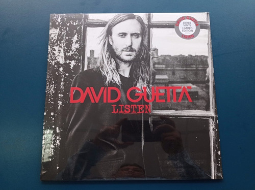 David Guetta  Listen   2 X Vinilo, Lp, Album, Silver