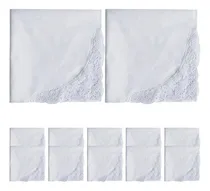 Comprar 12 Pañuelos Blancos Para Boda, Pañuelos De Algodón Para