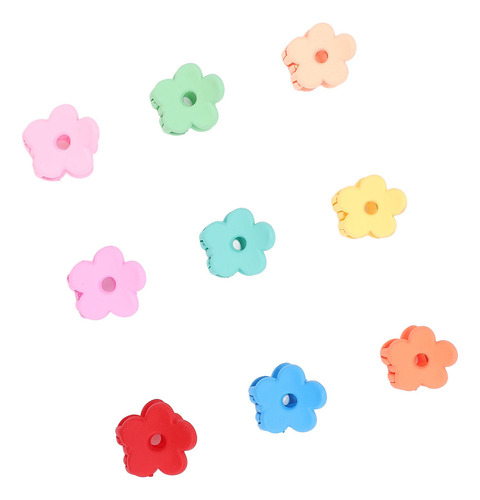Pinzas Para El Cabello Con Forma De Flor, 100 Piezas