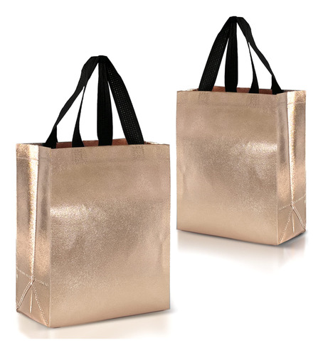 Nush Nush Bolsas De Regalo De Oro Rosa Tamano Mediano  Jueg