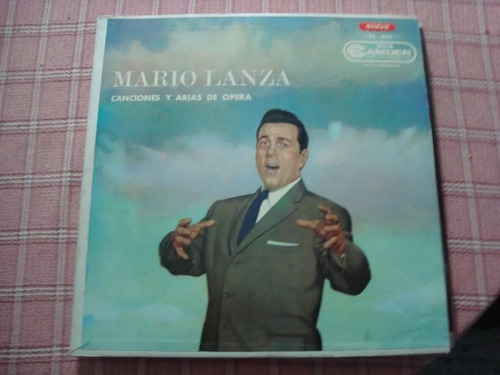 Vinilo Mario Lanza Canciones Y Arias De Opera Long Play