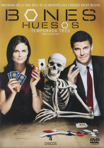 Bones (huesos) Temporada 3 / Serie / Dvd Nuevo