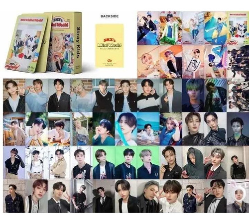 54 Photocards Stray Kids - Mini World 2023