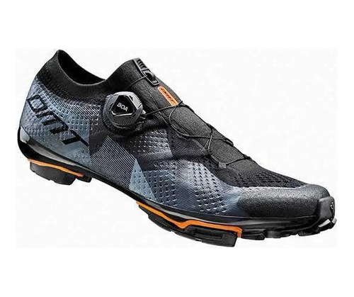 Zapatilla Ciclismo Mtb Dmt Km1 Negra/gris